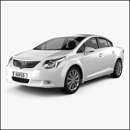 Toyota Avensis 轿车 2009 素材之家精选3D模型
