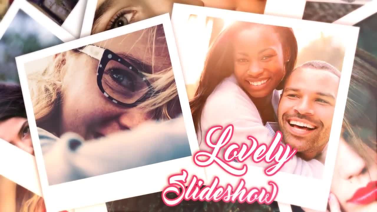 可爱的图像和视频幻灯片素材库精选AE模板