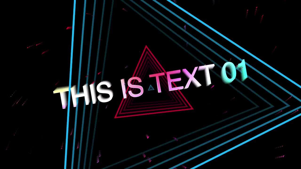 独特的多媒体项目标题素材库精选AE模板