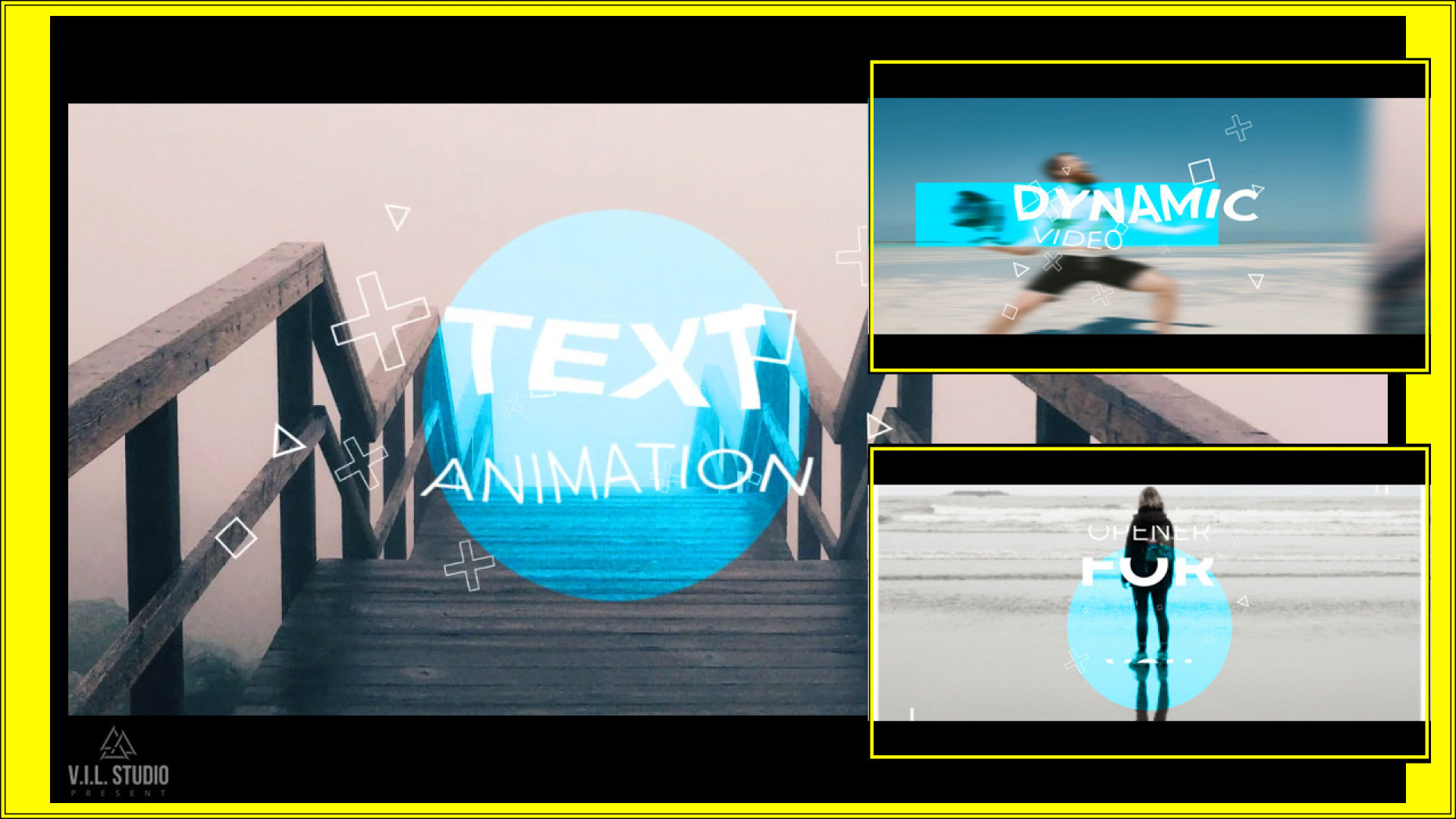 快速动态动画素材库推荐PR模板