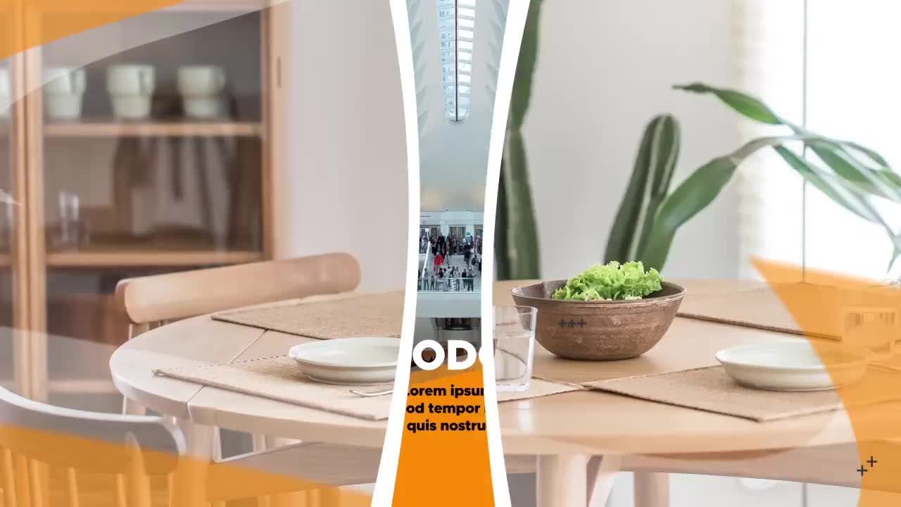 时尚设计和动态动画企业幻灯片素材库精选AE模板