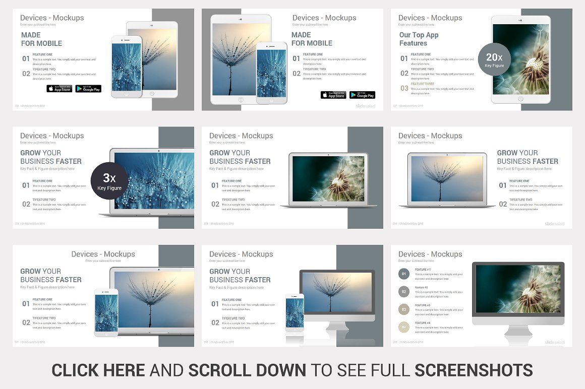 简单而专业的酷炫PPT模板插图(26)
