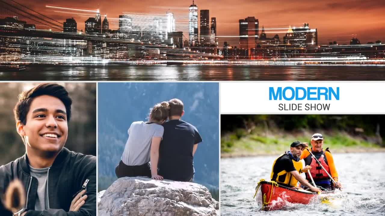 流畅过渡效果现代幻灯片素材库精选AE模板