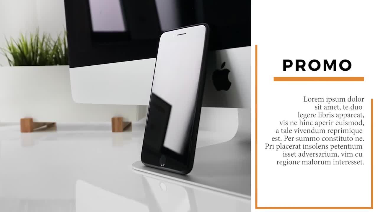 优雅的企业宣传促销PR模板