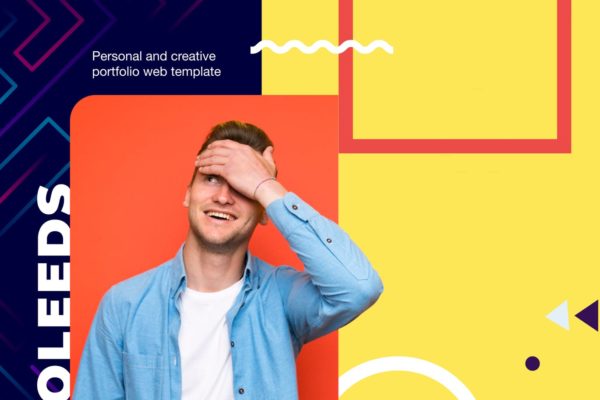 简历和个人网站设计HTML模板素材库精选 Perfolio – Resume &amp; Personal Website HTML Template