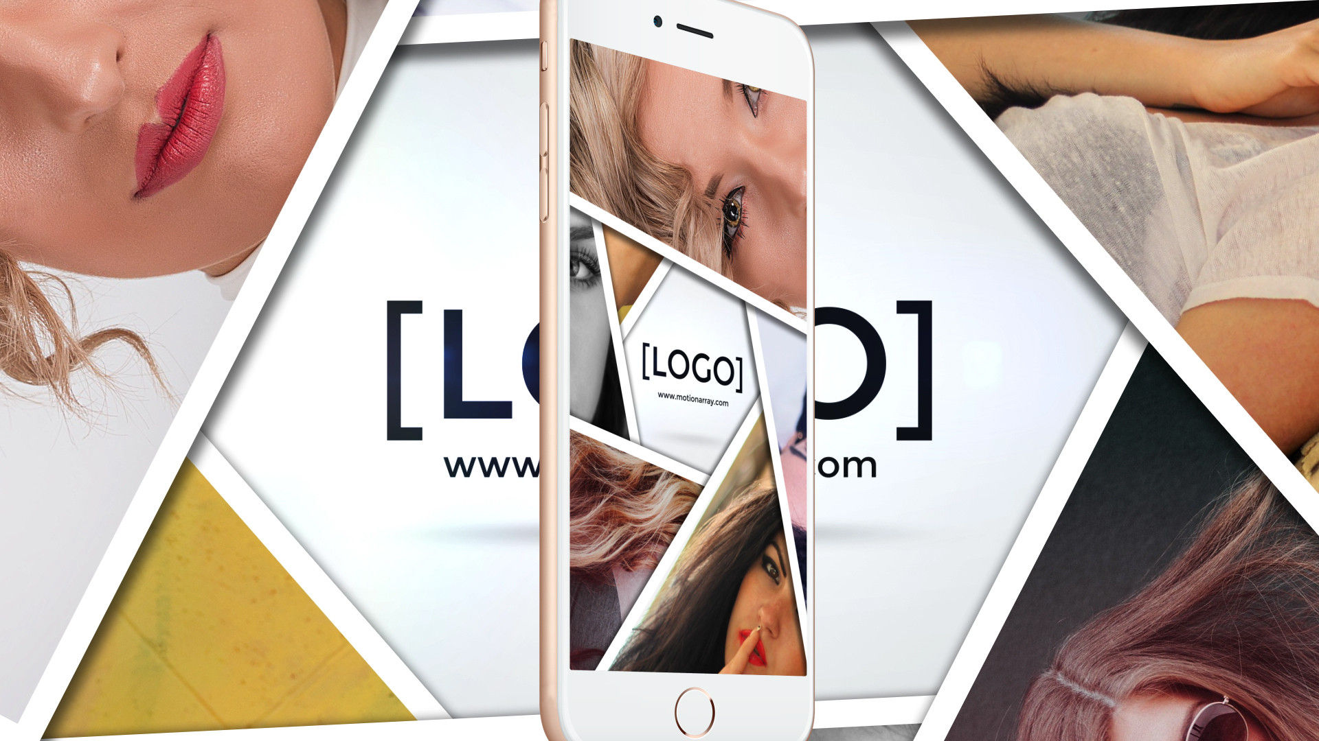 充满活力的时尚设计开场白视频素材库精选AE模板