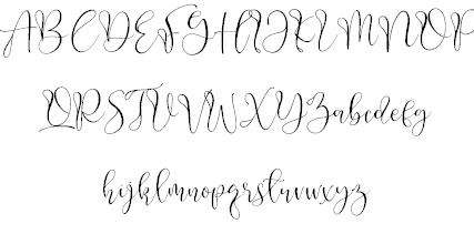 Aliquest font插图1