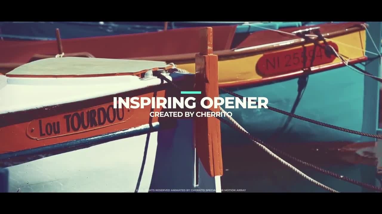 鼓舞人心的开场动画素材库精选AE模板