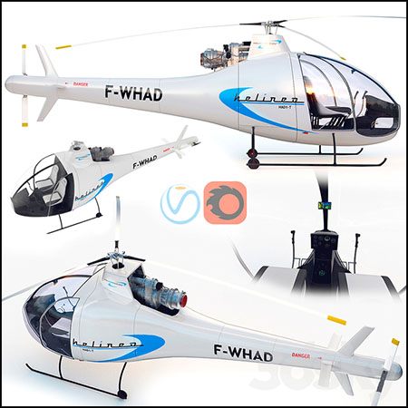 HAD1-T Helineo直升机素材之家精选3D模型