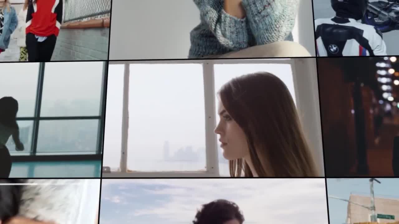 照片墙相册Logo动画素材库精选AE模板