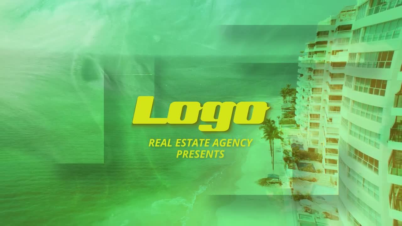 超现代的房地产促销文本动画素材库精选AE模板