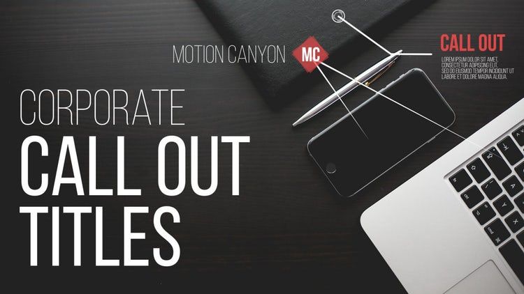 16个创意全屏主题动画素材库精选AE模板