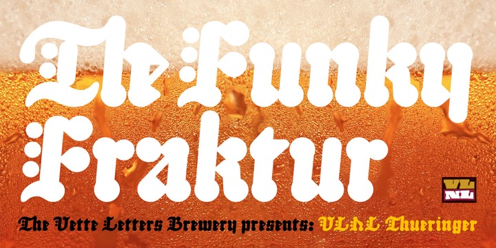 Thueringer Font插图