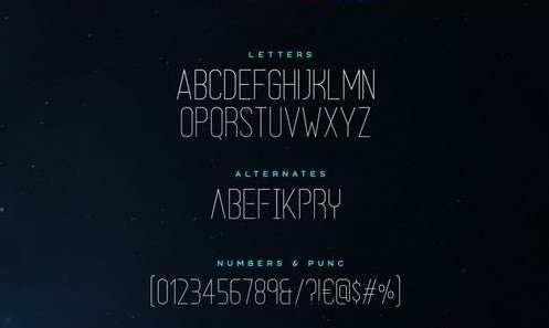 Halcyon Typeface插图1