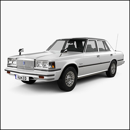 Toyota Crown 丰田轿车1979 素材之家精选3D模型