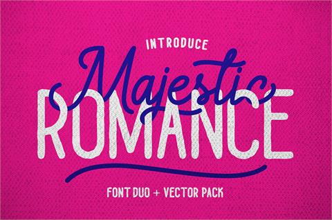 Majestic Romance font素材之家精选英文字体