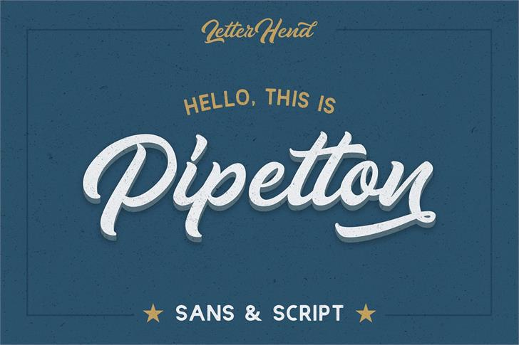Pipetton DEMO font插图1