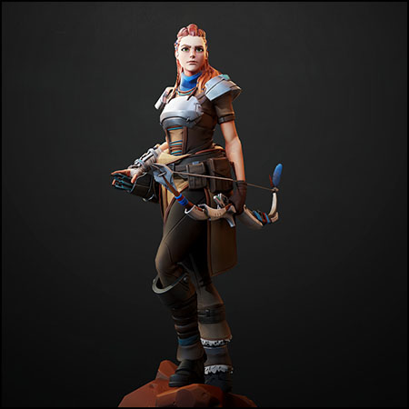 守望先锋Aloy游戏角色素材之家精选3D模型