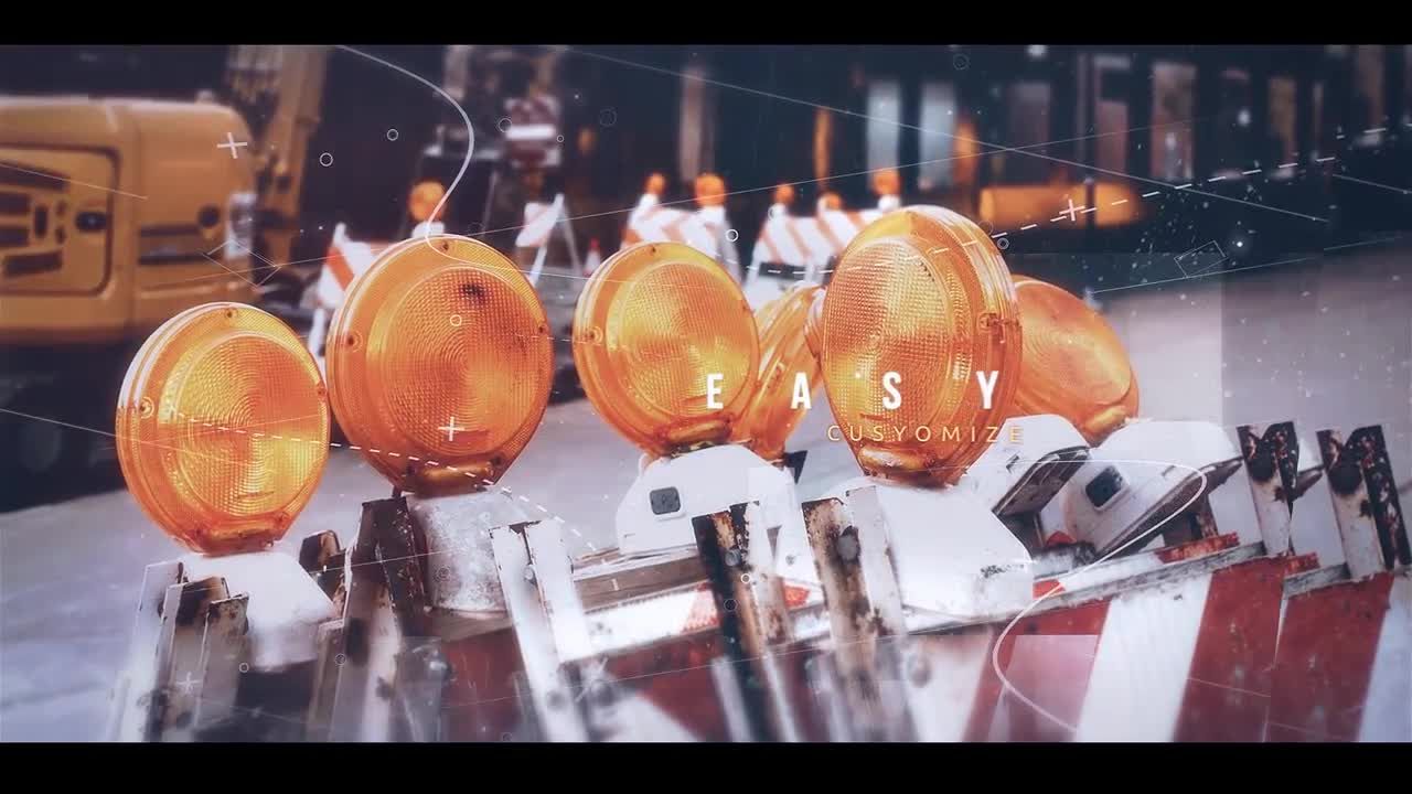 视差效果幻灯片开场素材库精选AE模板