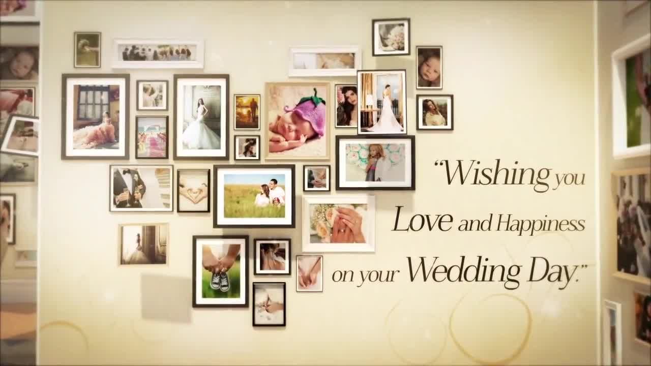 时尚浪漫精美的照片画廊素材库精选AE模板