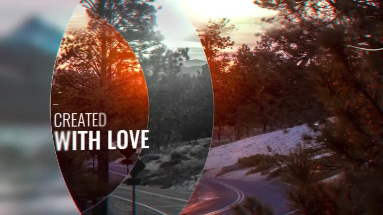 美丽的旅游度假幻灯片素材库精选AE模板