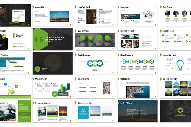 银行证券保险金融行业分析PPT幻灯片模板 Ecoworld – Multipurpose Powerpoint Template插图(1)