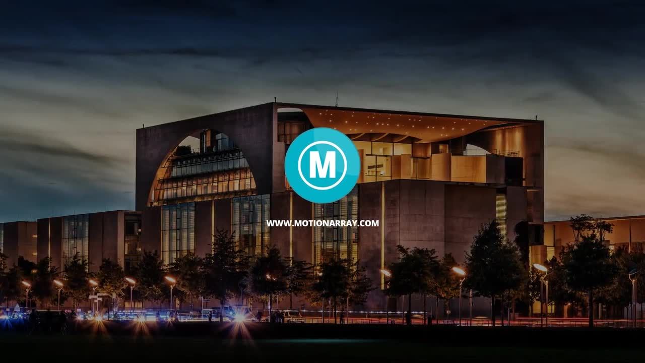 简单和干净的徽标素材库精选AE模板