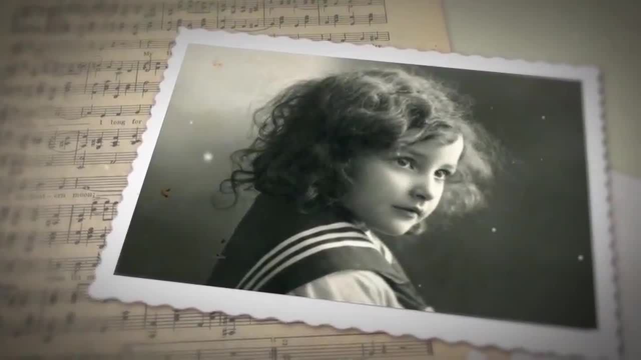 复古照片记忆素材库精选AE模板