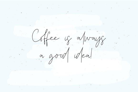 CreativeMarket White Serenity Signature Font插图5