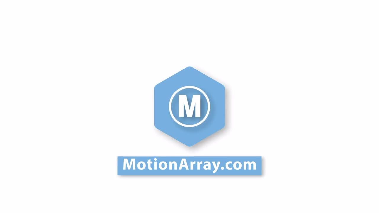 3个简单过渡徽标素材库精选AE模板