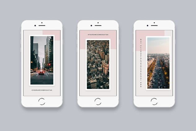 极简主义Instagram社交品牌故事模板素材库精选V10 Instagram Stories Vol. 10插图(4)