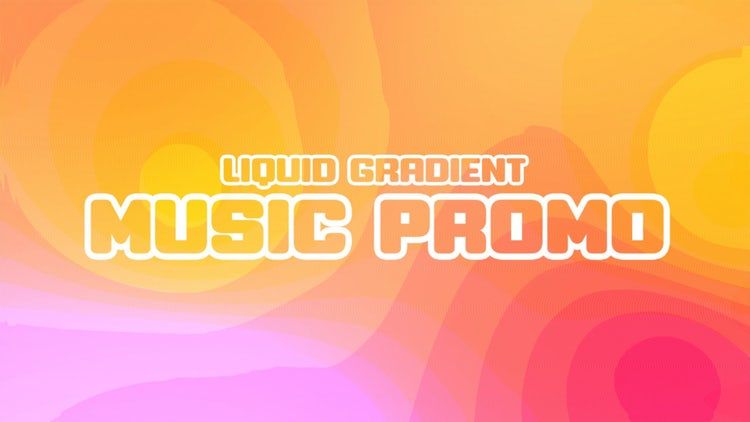 独特活力的歌曲专辑宣传素材库精选AE模板