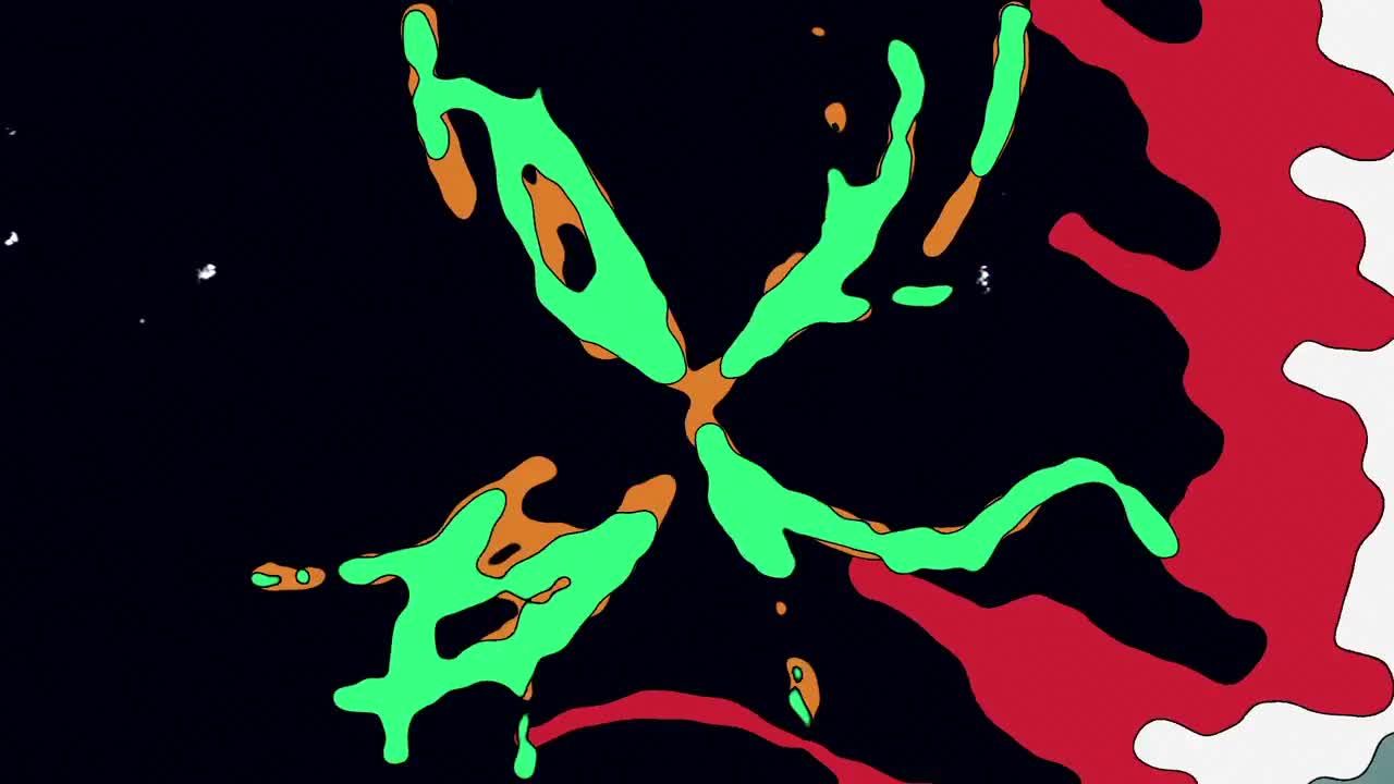 创意酷炫的液体标识显示素材库精选AE模板