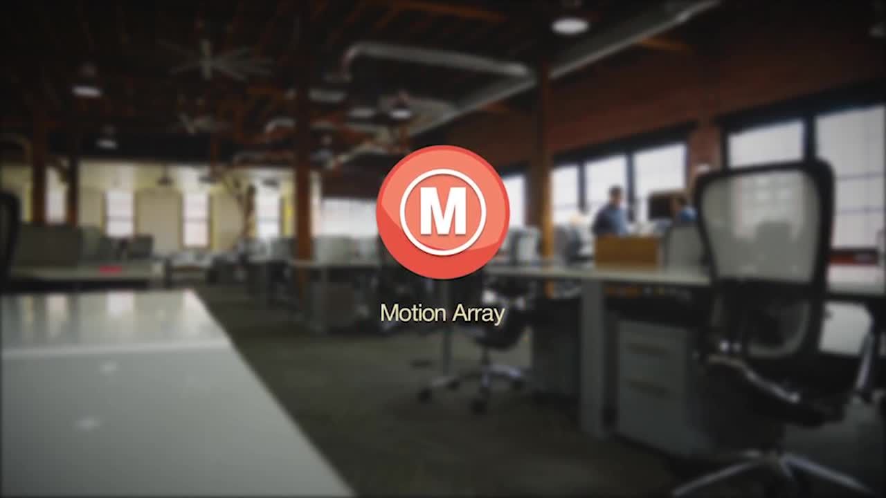 流畅优雅的动画形状层标题Logo 素材库精选AE模板