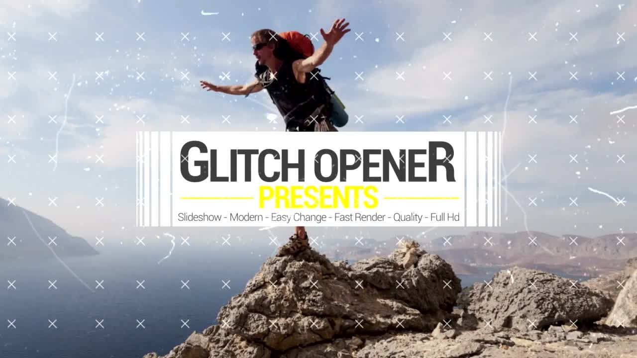 小故障揭幕战素材库精选AE模板