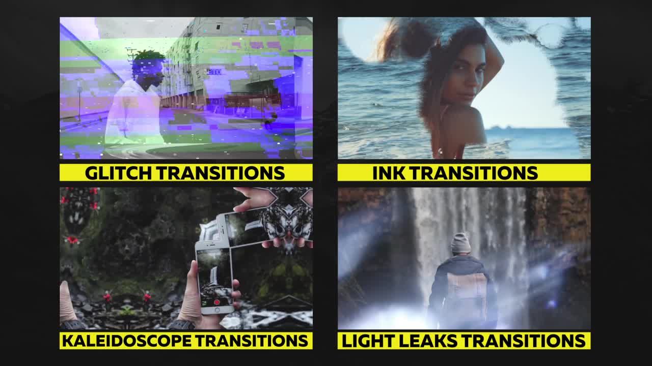 80种转换叠加声音效果素材库精选pr模板合集