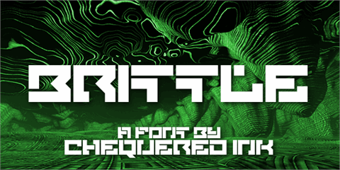 Brittle font素材之家精选英文字体