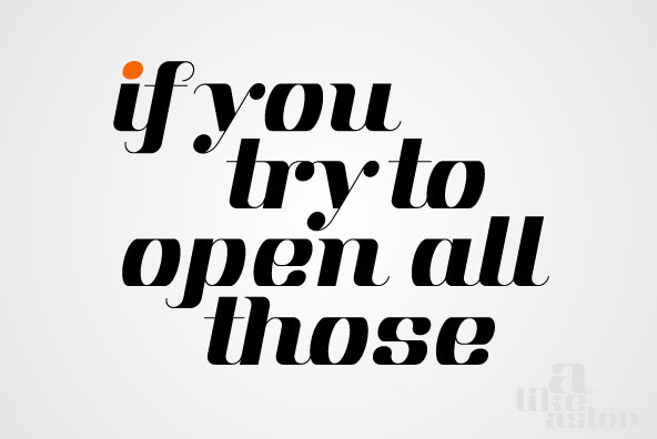 Aston Font Family插图3