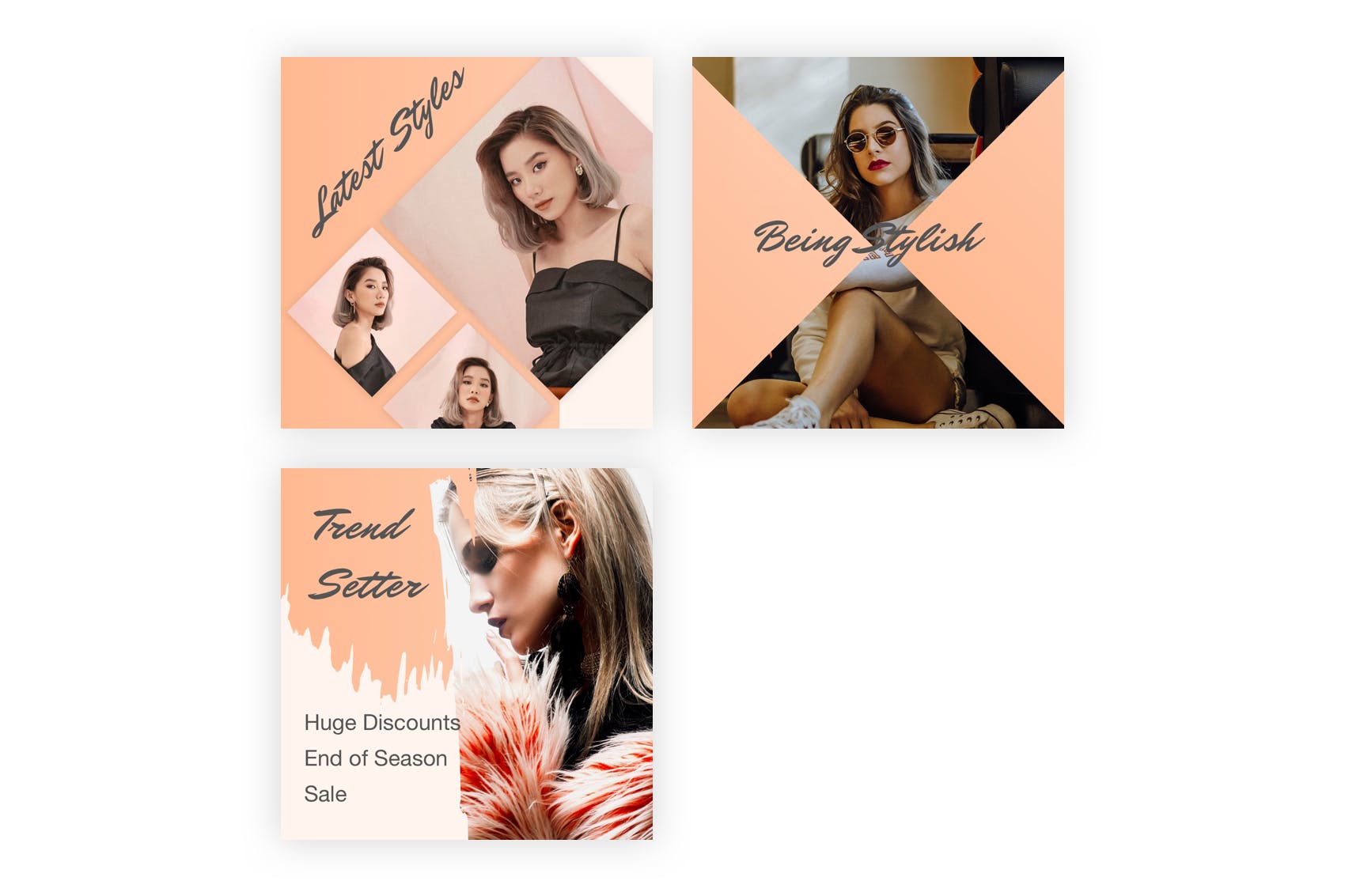 21款社交媒体广告Banner设计SKETCH模板素材库精选v1 21 Social Media Banners Kit (Vol. 1) for Sketch插图(6)