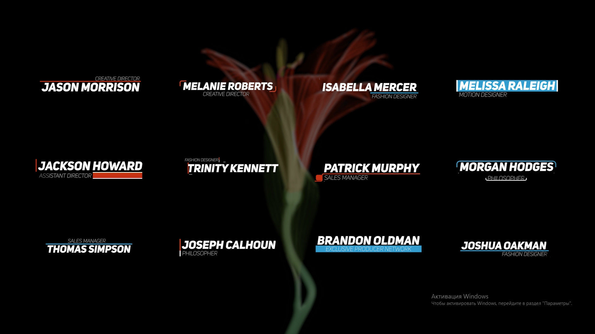 优雅低三分之一标题动画素材库推荐PR模板