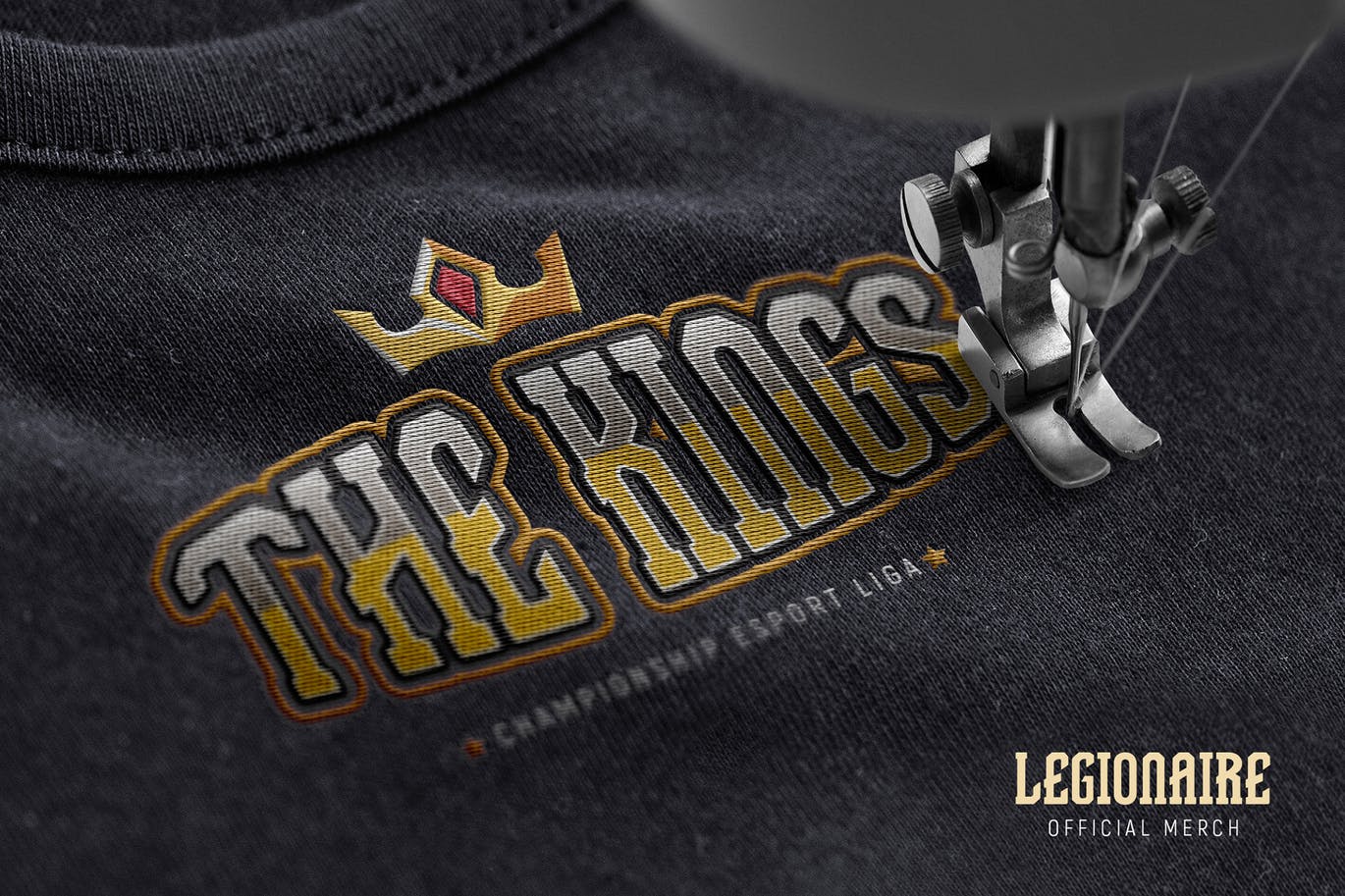 电子竞技游戏风格英文衬线字体素材库精选 Legionaire – Font插图(3)