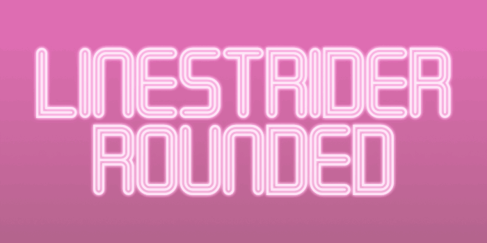Linestrider font插图1