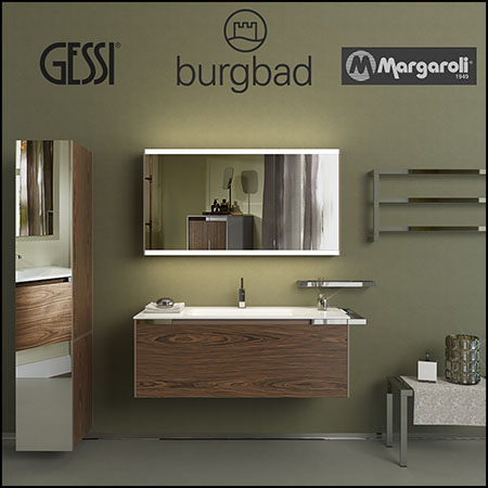 浴室洗脸台 毛巾架 穿衣镜等装饰素材之家精选3D模型