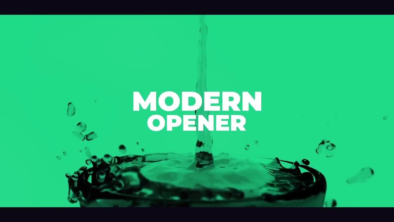 现代广告开场白素材库精选AE模板