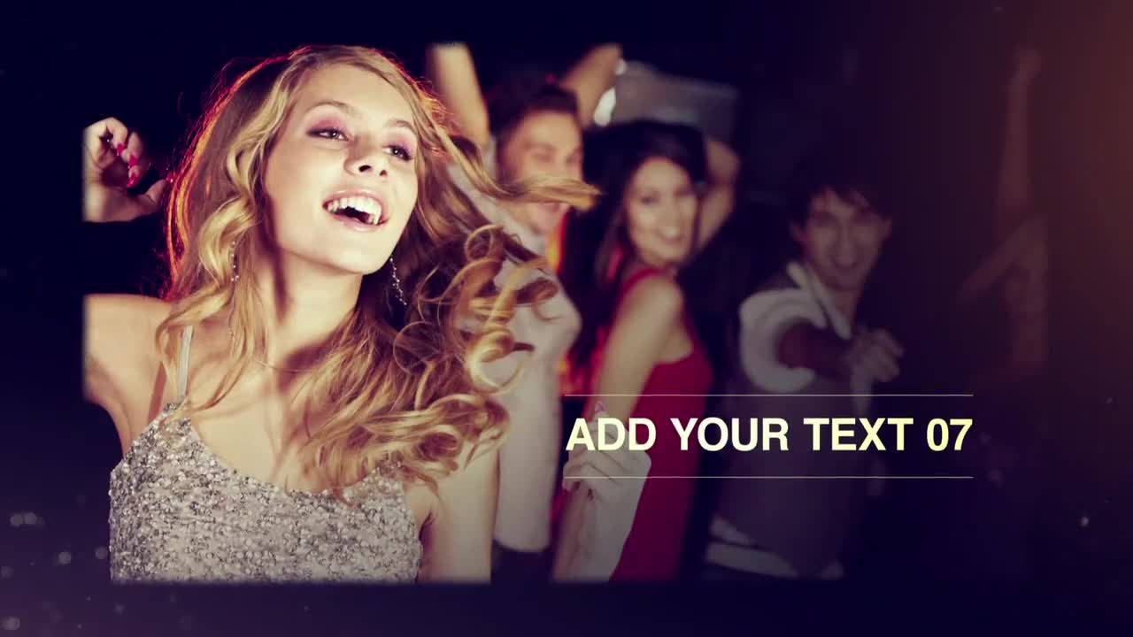 快节奏和有趣的幻灯片放映机素材库精选AE模板