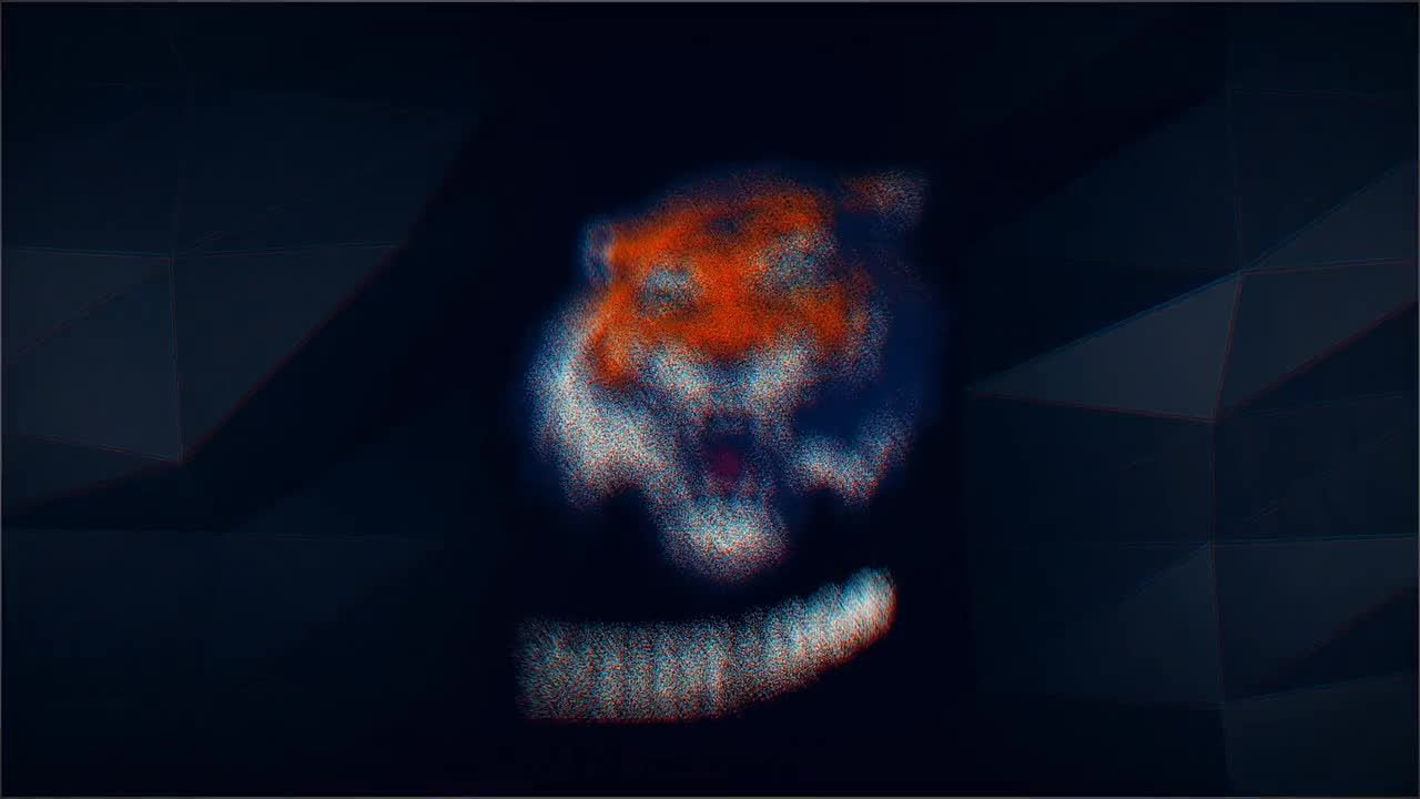 创造性的广告动画粒子徽标显示素材库精选AE模板