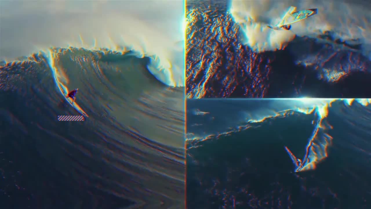 极限运动动作转场过渡效果素材库精选AE模板