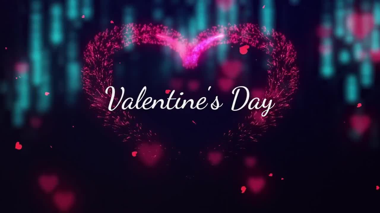 情人节文字开场动画素材库推荐PR模板