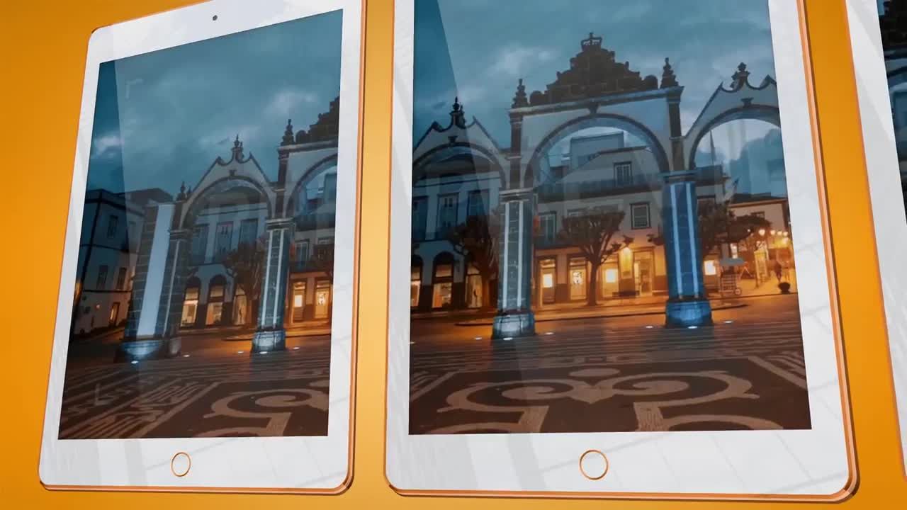 平板电脑促销动画素材库精选AE模板