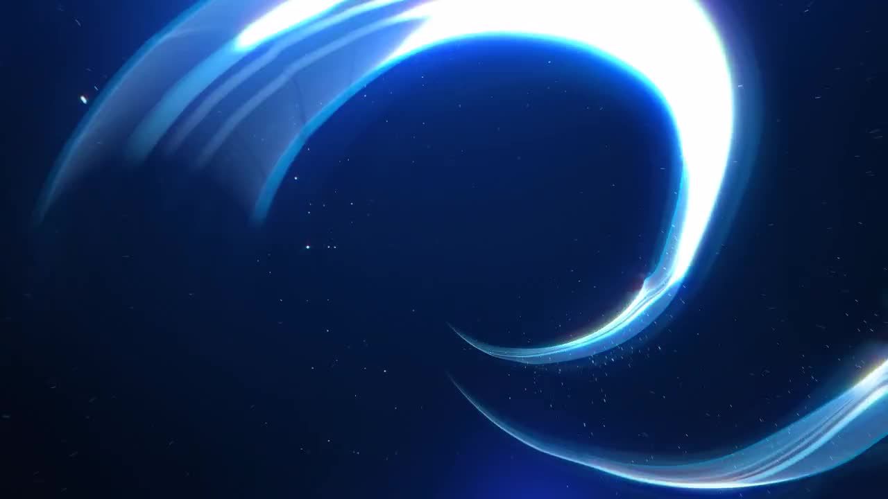 光晕条纹标志显示素材库推荐PR模板